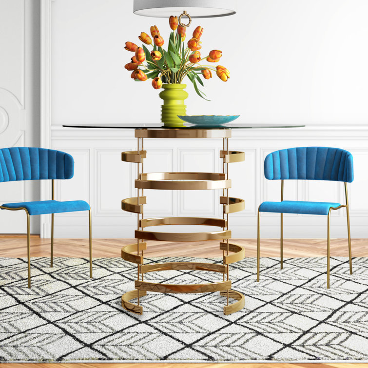 Etta Avenue™ Rocco Counter Height 47.25'' Pedestal Dining Table